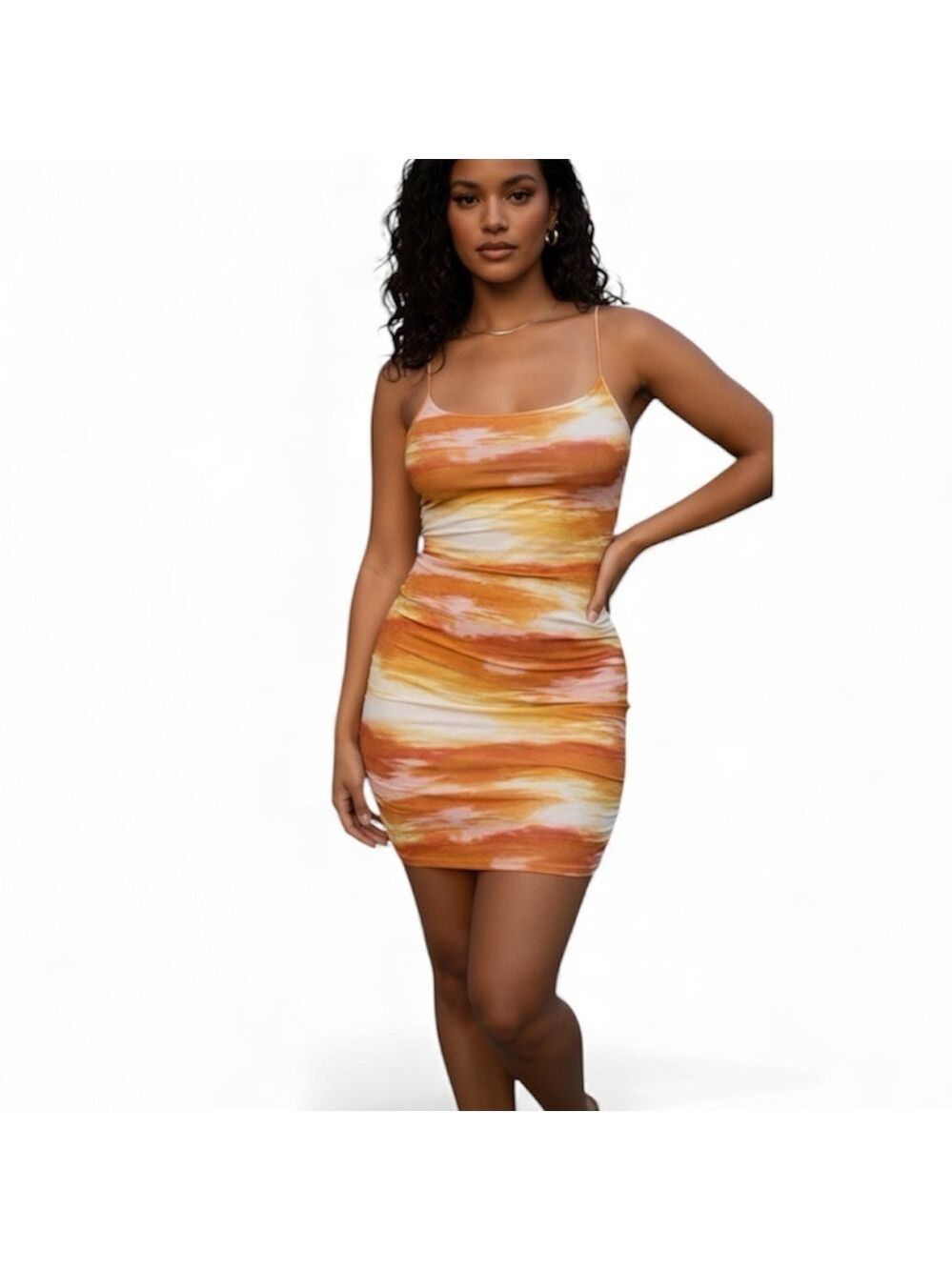 Rue 4X Tie Dye Bodycon Dress